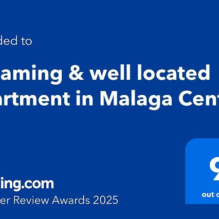 Gleaming & Well Located Apartment In Malaga Center מראה חיצוני תמונה